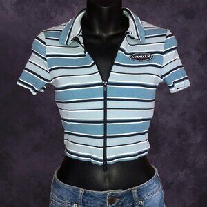 Airwalk Skater Girl Zip-Up Top